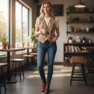 Fall breadbasket vest